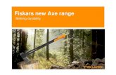 Fiskars new Axe range - 2012. 6. 9.آ  Fiskars new Axe range. Fiskars new Axe range. Striking durability.