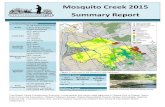 Mosquito Creek 2015 Summary Report - RVCA · 2017. 6. 9. · Mosquito Creek 2015 Summary Report Introduction The headwaters of Mosquito Creek begin at Rideau Road, at the confluence