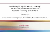 Armenia: Water-to-Market Farmer Training/media/publications/PDFs/... · 2014. 5. 4. · Investing in Agricultural Training: Effects of the Water-to-Market Farmer Training in Armenia