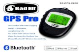 BE-GPS-2200 - Bad Elf...Lanyard Loop Figure 3 - Side View of the GPS Pro Page 3 Buttons The Bad Elf GPS Pro uses three simple buttons for device control. More ex-tensive capabilities