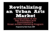 SFAC Program Evaluation Presentation - San Francisco · 2020. 1. 2. · SFAC Strategic Plan This report is intended as a tool to bring The Street Artists Program into alignment With