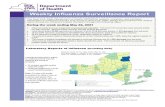 Influenza Surveillance Report - New York State Department of Health · Weekly Influenza Surveillance Report Page 6 Local health departments report pediatric influenza-associated deaths