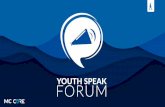 Lana Glišović Your HostWhy is created As a part of global initiative Youth4GG Youth Speak Forum is a one-day event taking place which empowers young people to understand how they