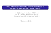 Using Differences in Knowledge Across Neighborhoods to … · 2021. 2. 18. · Using Differences in Knowledge Across Neighborhoods to Uncover the Impacts of the EITC on Earnings .