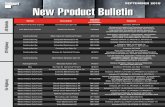 SEPTEMBER 2018 New Product Bulletin - Cummins Filtration...Jura Filtration KN70437, Luber-Finer L5104F, Mahle KX2765KIT, Mercedes 4720900451, Wix WF10103 Medium/Heavy Duty Trucks Detroit