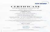  · 2 days ago · nMNOE CERTIFICATE TÜv NORD Systems GmbH & co. KG certifies that the company voestalpine Böhler Welding Germany GmbH Hafenstr. 21 D-59067 Hamm has been verified