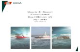 Quarterly Report Consolidated Boa Offshore AS 3Q - 2015...Quarterly Report Consolidated Boa Offshore AS 3Q - 2015 Org.nr. 926 265 156