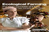 Ecological Farming...Ecological Farming 7 The seven principles of a food system that has people at its heart It needs no more than a few figures to see something is not right - almost