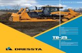 CRAWLER DOZERS - Cloudinary · 2020. 2. 3. · TIn lieu of the standard ridged undercarriage the TD25 can be configured with a bogie suspension undercarriage. The TD-25R Extra offers