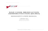Bar Code Medication Administration Manager's User Manual · Web view57 64BCMA V. 3.0 Manager’s User Manual PSB*3*42January 2011 64 BCMA V. 3.0 Manager’s User Manual PSB*3*42 January