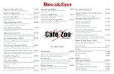 Café Zoo - irp-cdn.multiscreensite.com Breakfast.pdfZoo Made Muesli (V) Alchemy Bakery Sourdough Toast Alchemy Bakery Fruit Toast (V) Warm Croissant (V) Toasted Croissant Avocado