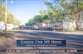 Country Club MH Manor - The MHP Expert€¦ · Bottomless Lakes State Park is located 12 miles (19 km) east of Roswell on US 380. The Roswell UFO incident was named after the town,