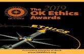 The OK Ethics - MemberClicks€¦ · To that end, OK Ethics has hosted The OK Ethics Awards since 2006, in order to share best practices among businesses, nonprofits and educational