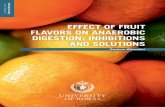 EFFECT OF FRUIT FLAVORS ON ANAEROBIC DIGESTION: …hb.diva-portal.org/smash/get/diva2:877097/FULLTEXT01.pdf · 2015. 12. 4. · about the effect of fruit flavors on anaerobic digesting