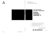 OPERATION & MAINTENANCE MANUAL - DET Mitsubishi · 2017. 11. 7. · Mitsubishi Heavy Industries warrants to the first owner and each subsequent purchaser of a new S4Q,S4Q2,S4Q2-T
