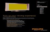 Turn up your viewing experience - Philips 32PF5331 Turn up your viewing experience with Digital Crystal