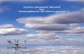 Finite Element Model for Atmospheric IR-Absorption · 2020. 7. 17. · Finite element model for the IR absorption in the atmosphere We will derive in this section a set of simultaneous