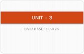 UNIT 3mycsvtunotes.weebly.com/uploads/1/0/1/7/10174835/dbms_unit-3.pdf · UNIT – 3 INFORMAL DESIGN GUIDELINES FOR RELATIONAL SCHEMA Semantics of attributes. Reducing the redundant