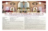St. Monica Catholic Church | Converse, Texas · 2018. 7. 15. · Omar Garnica = SI Jose David Pague — B 5:00 P.M Max/Minerva Cuellar Claudia Montoya 7:00 P.M.t Rogelio Yanez = Deceased
