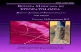 ISSN-2007-8080 REVISTA M FITOPATOLOGÍA · 2016. 7. 4. · REVISTA MEXICANA DE FITOPATOLOGÍA MEXICAN JOURNAL OF PHYTOPATHOLOGY ISSN-2007-8080 VOLUMEN 34, SUPLEMENTO 2016 Órgano