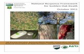 United States National Response Framework Department of ... · thora ramorum in forests and wildlands. The National Framework for Managing Sudden Oak Death caused by Phytophthora