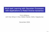 Multi-task Learning with Gaussian Processes, with Applications to Robot Inverse Dynamics · 2009. 12. 29. · inverse dynamics (Chai, Williams, Klanke, Vijayakumar 2009; see later)
