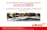 Australian NGO Cooperation Program (ANCP) Research Project · 2015. 9. 30. · Australian NGO Cooperation Program (ANCP) Research Project: ... The authors would like to thank the