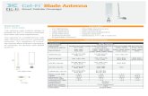 Cel-Fi Blade Antennacontent.cel-fi.com/content/doc/antenna_blade_brief.pdfCel-Fi Blade Antenna Smart Cellular Coverage FEATURES • 617-960 MHzw • •1427-2690 MHz • 3300-5000