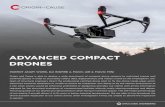 ADVANCED COMPACT DRONES - origin-and-cause.com · ADVANCED COMPACT DRONES PARROT ANAFI WORK, DJI INSPIRE 2, MAVIC AIR 2, MAVIC MINI . COMMON CAUSES SAMPLE APPLICATIONS • Damaged
