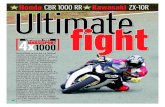 HHonda H ZX-10R Ultimate fight - MOTO PULS · 2015. 12. 1. · Kawasaki ZX-10R i Honda CBR 1000 RR, dok prošlogodišnji pobjednik Suzuki GSX-R 1000 priželjkuje obranu naslova, a