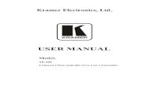 USER MANUAL TP-185 User Manual1.pdf3.1 Shielded Twisted Pair/Unshielded Twisted Pair 3 4 Defining the TP -185 8 Channel UXGA/Audio/RS-232 to CAT 5 Transmitter 4 5 Installing the TP