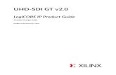 Vivado Design Suite - Xilinx · 2021. 2. 6. · UHD-SDI GT v2.0 LogiCORE IP Product Guide Vivado Design Suite PG380 (v2.0) January 21, 2021