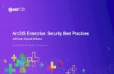 ArcGIS Enterprise: Security Best Practices · 2020. 4. 30. · ArcGIS Enterprise: Security Best Practices Author: Esri Subject: 2020 Esri Developer Summit -- Presentation Keywords: