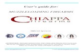 MUZZLELOADING FIREARMS...Chiappa Firearms is the brand new trade mark representing the arms manufacturers group of the Chiappa’s Family (founders of Armi Sport in far 1958) that