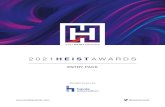 2021 HEIST AWARDS · 2021. 2. 18. · 2021 HEIST AWARDS CATEGORIES AND CRITERIA 1. Best Undergraduate Student Recruitment Campaign This award recognises campaigns to attract undergraduate