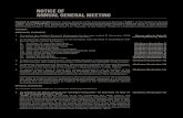NOTICE OF ANNUAL GENERAL MEETING - listed company · 2020. 6. 10. · NOTICE OF ANNUAL GENERAL MEETING NOTICE IS HEREBY GIVEN that the Twenty-Seventh (27th) Annual General Meeting