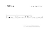 Supervision and Enforcement...2021/01/01  · Chapter 1: Introduction 5 Chapter 1: Introduction 1. Introduction a. This SOP establishes SBA's procedures for supervision and enforcement