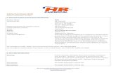 Safety Data Sheet (SDS) - HB Chemical...HB Chemical 1665 Enterprise Parkway Twinsburg, Ohio 44087 Phone 330-920-8023 Fax 330-920-0971 Safety Data Sheet (SDS) Revision 1 Review Date: