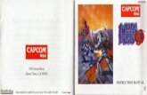 Mega Man III - Nintendo NES - Manual - gamesdatabase...A special message from CAPCOM Thank you for selecting the exciting and fun-filled Mega Man 3.' This is the latest edition in
