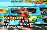WICKED CAMPERS 2020 TRAVEL UPDATE · 2021. 2. 19. · WICKED CAMPERS 2020 TRAVEL UPDATE. CONTENTS WHERE CAN YOU HEAD IN 2020? AUSTRALIAN TRIP IDEAS PERTH TO BROOME HOBART SYDNEY,