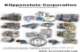 In January of 1979, Richard Klippenstein founded a packaging equipment … · 2018. 7. 31. · In January of 1979, Richard Klippenstein founded a packaging equipment company. Richard