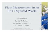 Flow Measurement in an IIoT Digitized World · 2018. 4. 16. · Spitzer and Boyes, LLC (+1.845.623.1830) Copyright Spitzer and Boyes, LLC 2017 (All Rights Reserved) 8 IIoT Headwinds
