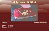 Almas Alibi · 2017. 8. 21. · almas alibi - 3 P o t e n t a t e ’ s M e s s a g e It’s hard to believe that fall is upon us. Officially, Almas is dark during the months of July