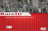 Internal for Packed Towers - Baretti · 2019. 10. 14. · Liquid/Liquid Extractor Internals B - 834 ... Liquid distributors are critical to the performance of the packed columns and