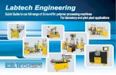 Tasman Machinery - Leaders in Plastics Processing Technology€¦ · Pelletizing Systems From Our range of pelletizing systems are complete with the introduction of our new under-