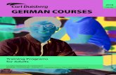 cdc.de GERMAN COURSES · 2017. 10. 18. · Carl Duisberg Centren is your competent partner for high-quality training programs in Germany. Our intensive German language courses are