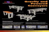 Gravity and Powered Conveyors · Conveyors DoALL Sawing Products offers gravity and powered conveyors in standard 3.3 foot (1000mm), 5 foot (1524mm), 6.6 foot (2000mm) and 10 foot