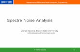 Spectre Noise Analysis - University of Delawarevsaxena/courses/ece614...© Vishal Saxena -5- Direct Plot Form Can change units to PSD or VSD Add plots to outputs