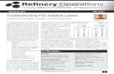January 05, 2011 VOL: 2 ISS: 1 Troubleshooting FCC ...operations.refiningcommunity.com/wp-content/uploads/...Refinery Operations. The correct approach to reducing FCC unit catalyst