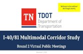 Welcome to the webinar! We’ll begin shortly....TRANSIT SERVICE Between Exits 56 and 66 Knoxville area: Exits 369, 373 and 374 Exits 376, 378 and 379 West of Nashville: Exits 172